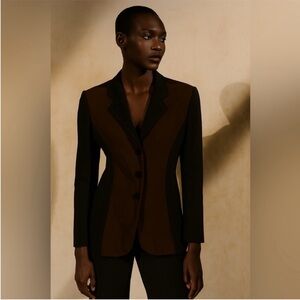 Moschino Cheap and Chic Vintage 90s Colourblock Blazer Jacket